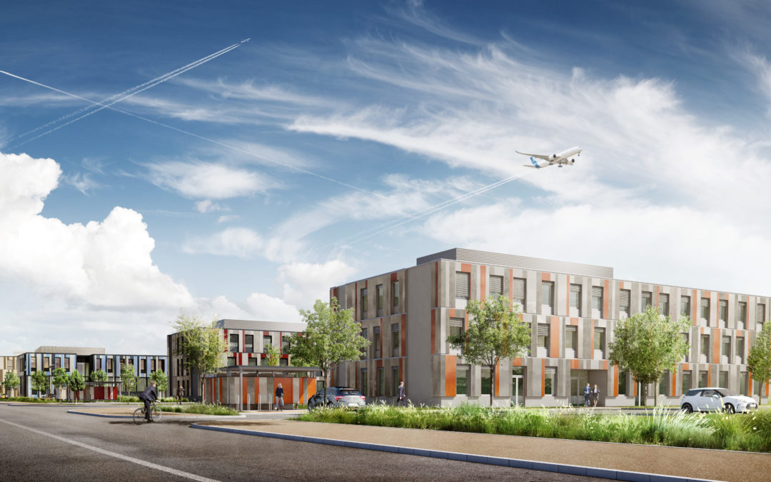 LOCAUX D’ACTIVITÉS – BUREAUX – CLEF EN MAINS – « AEROTECH » – AÉROPORTS DE LYON