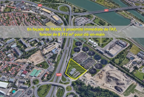 Terrain Pierre Benite 8772 m2
