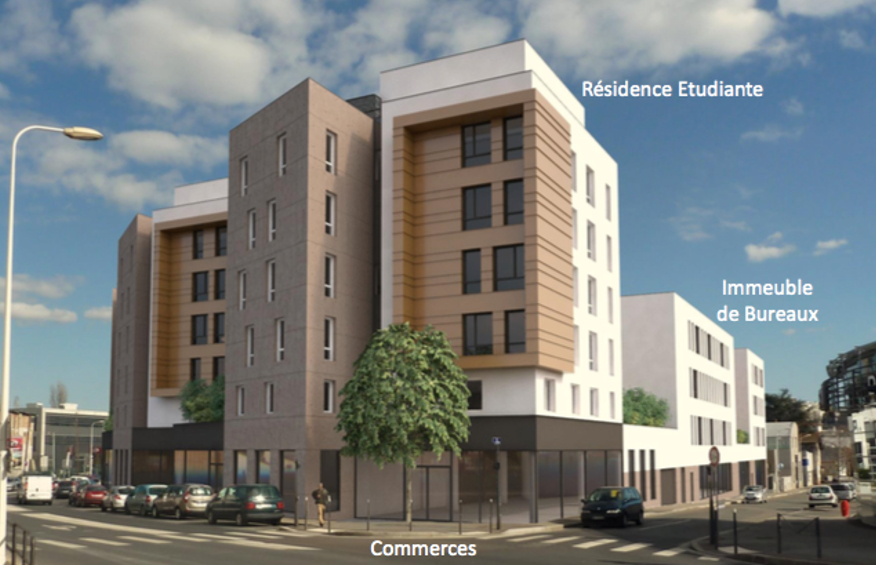 A vendre Lyon Vaise Local commercial de 1090 m²