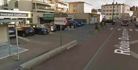 Local commercial St Romain En Gal 104 m²