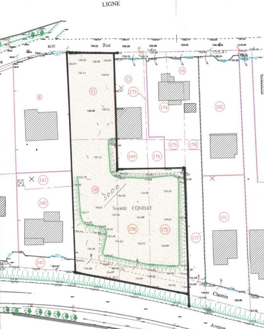 Terrain Chasse Sur Rhone 2700 m²