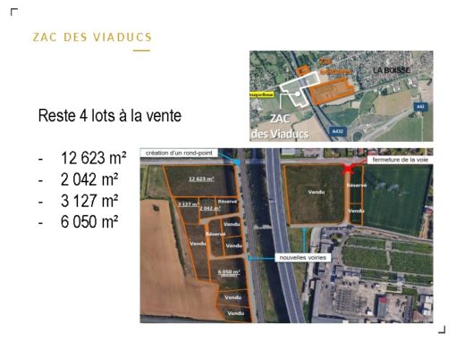 FONCIER A VENDRE – MONTLUEL LA BOISSE (01)