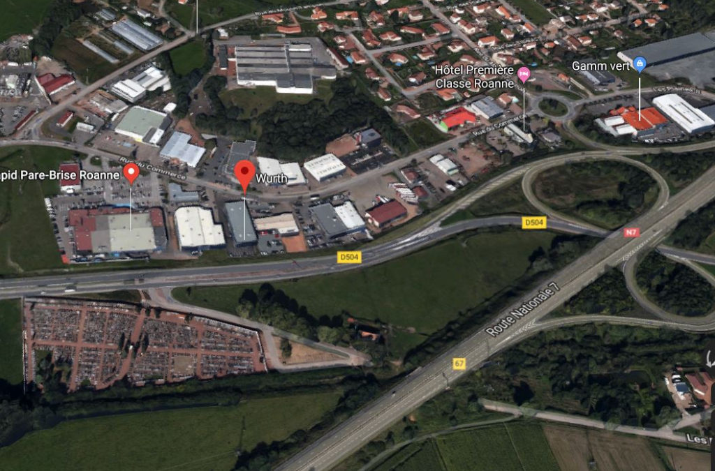 A louer Roanne 1 Local commercial de 600 M²