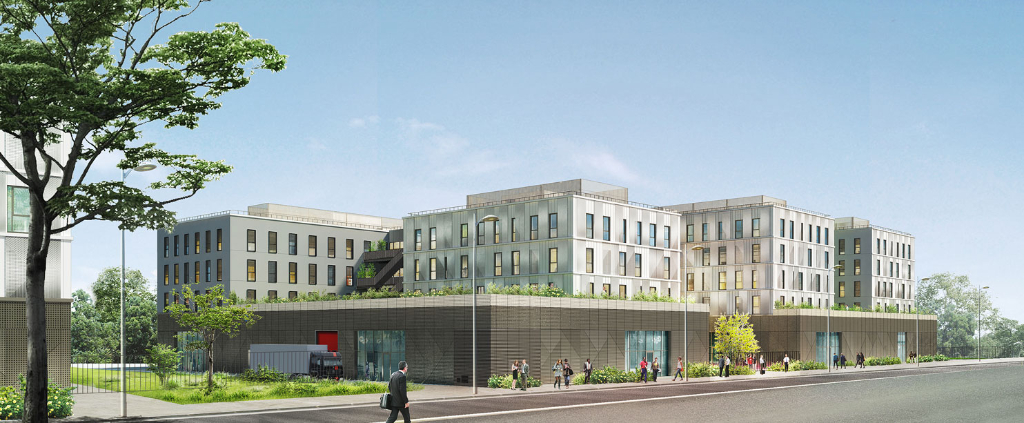BUREAUX A VENDRE 2688 M2 DIVISIBLES- DECINES CHARPIEU- DIPTYK 1