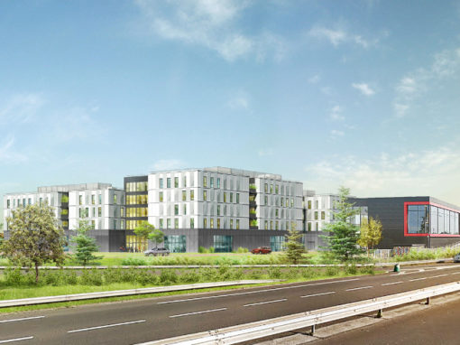 BUREAUX A LOUER -2177 M2 DIVISIBLES DECINES LYON EST