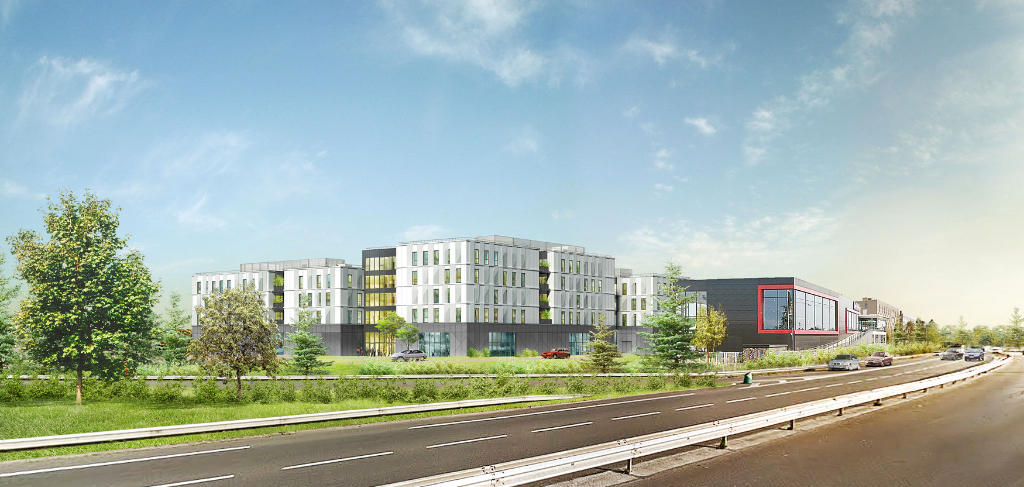 BUREAUX A LOUER -2177 M2 DIVISIBLES DECINES LYON EST