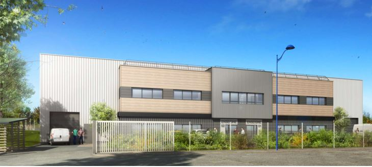Local d’activité NEUF à vendre de 1062 m2 à Colombier Saugnieu
